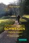 Text: "Peter Schmidt, GEBROCHENES SCHWEIGEN – Haltung zeigen! Mein Weg vom Familiengeheimnis zur Erinnerungskultur."

Illustration: Eine Person geht einen Waldweg entlang., Buch