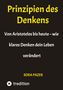 "Prinzipien des Denkens", "Von Aristoteles bis heute – wie klares Denken dein Leben verändert", "Sora Pazer", "tredition" Logo., Buch