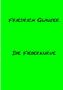 "Friedrich Glauser" oben, "Die Fieberkurve" unten, schwarzer Text auf leuchtend grünem Hintergrund.