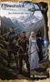 „Elfenreich: Das Schwert des Vaters“ – Fantasy-Illustration mit vier Figuren in einer bergigen Landschaft., Buch