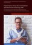 Titel: „Fachmann/-frau für Immobiliardarlehensvermittlung IHK“. Ein lächelnder Mann mit Brille hält ein Tablet vor einer weißen Wand., Buch