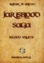 Text: "Rainer W. Grimm", "Jarl's Blood Saga", "Second Volume", "Historical Novel". Hintergrund mit verziertem Muster., Buch