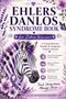 "Ehlers Danlos Syndrome Book for Zebra Warriors" steht in lila auf einem Hintergrund mit Zebra, Blumen und Schmetterling., Buch