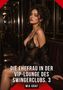 Text: "Die Ehefrau in der VIP-Lounge des Swingerclubs. 3" und "Mia Graf". Frau in Spitze auf rotem Sofa., Buch