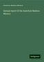 American Madura Mission: Mission, A: Annual report of the American Madura Mission, Buch