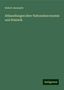 Robert Jannasch: Abhandlungen über Nationaloeconomie und Statistik, Buch