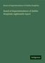 Board of Superintendence of Dublin Hospitals: Hospitals, B: Board of Superintendence of Dublin Hospitals:, Buch