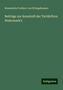 Konstantin Freiherr von Ettingshausen: Beiträge zur Kenntniß der Tertiärflora Steiermark's, Buch