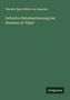 Theodor Egon Ritter von Oppolzer: Definitive Bahnbestimmung des Planeten 59 "Elpis", Buch