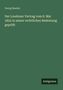 Georg Beseler: Der Londoner Vertrag vom 8. Mai 1852 in seiner rechtlichen Bedeutung geprüft, Buch