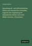 Joseph Kehrein: Sammlung alt- und mitteldeutscher Wörter aus lateinischen Urkunden, zugleich eine Ergänzung der lexikalischen Werke von Graff, Müller-Zarncke, Förstemann, Buch