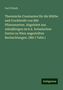 Carl Fritsch: Fritsch, C: Thermische Constanten für die Blüthe und Fruchtr, Buch