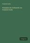 Friedrich Grelle: Prinzipien der Arithmetik von Friedrich Grelle, Buch