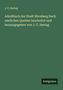 J. C. Hering: Adreßbuch der Stadt Nürnberg Nach amtlichen Quellen bearbeitet und herausgegeben von J. C. Hering, Buch