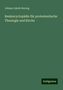 Johann Jakob Herzog: Herzog, J: Realencyclopädie für protestantische Theologie un, Buch