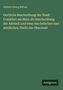 Johann Georg Batton: Oertliche Beschreibung der Stadt Frankfurt am Main die Beschreibung der Altstadt und zwar des östlichen und nördlichen Theils der Oberstadt, Buch