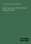 United States Dept. Of Agriculture: Report upon the condition of crops, December 1, 1878, Buch