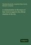 Theodore Roosevelt: A communication to the mayor of New York in regard to the official charities of the city, Buch