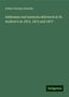 Arthur Penrhyn Stanley: Addresses and sermons delivered at St. Andrew's in 1872, 1875 and 1877, Buch