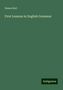 Simon Kerl: First Lessons in English Grammar, Buch