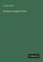 Joseph Payne: Studies in English Prose, Buch, Buch