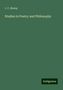 J. C. Shairp: Shairp, J: Studies in Poetry and Philosophy, Buch