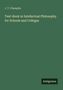 J. T. Champlin: Text-Book in Intellectual Philosophy for Schools and Colleges, Buch, Buch