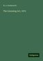 W. A. Holdsworth: The Licensing Act, 1872, Buch