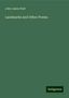 John James Piatt: Landmarks and Other Poems, Buch