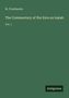M. Friedlander: The Commentary of Ibn Ezra on Isaiah, Buch, Buch