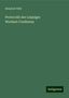Heinrich Thöl: Thöl, H: Protocolle der Leipziger Wechsel-Conferenz, Buch