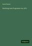 Rudolf Merkel: Nachtrag zum Programm von 1871, Buch