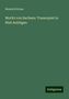 Heinrich Kruse: Moritz von Sachsen: Trauerspiel in fünf Aufzügen, Buch