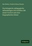 Max Moltke: Moltke, M: Psychologische-pädagogische Abhandlungen und Aufs, Buch