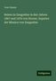 Jean Gaume: Reisen in Zanguebar in den Jahren 1867 und 1870 von Horner, Superior der Mission von Zanguebar, Buch