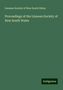 Linnean Society Of New South Wales: Proceedings of the Linnean Society of New South Wales, Buch