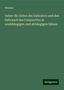 Winkler: Ueber die Zeiten des Indicativs und den Gebrauch des Conjunctivs in unabhängigen und abhängigen Sätzen, Buch