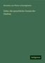 Hermann Von Pfister-Schwaighusen: Pfister-Schwaighusen, H: Ueber die sprachliche Grenze der Ch, Buch