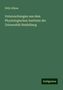 Willy Kühne: Untersuchungen aus dem Physiologischen Institute der Universität Heidelberg, Buch