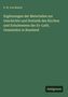 E. H. von Busch: Ergänzungen der Materialien zur Geschichte und Statistik des Kirchen und Schulwesens der Ev-Luth. Gemeinden in Russland, Buch, Buch