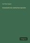 Carl Paul Caspari: Grammatik der arabischen Sprache, Buch