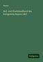 Bayern: Hof- und Staatshandbuch des Königreichs Bayern 1867, Buch