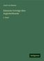 Josef Von Hasner: Klinische Vorträge über Augenheilkunde, Buch