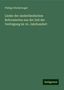 Philipp Wackernagel: Wackernagel, P: Lieder der niederländischen Reformierten aus, Buch