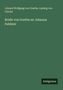Johann Wolfgang von Goethe: Briefe von Goethe an Johanna Fahlmer, Buch
