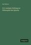 Karl Rehorn: G.E. Lessing's Stellung zur Philosophie des Spinoza, Buch
