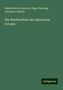 Benedictus De Spinoza: Der Briefwechsel des Spinoza im Urtexte, Buch