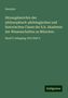 Anonym: Anonym: Sitzungsberichte der philosophisch-philologischen un, Buch