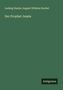 Ludwig Diestel: Der Prophet Jesaia, Buch