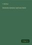 T. Matthay: Matthay, T: Deutsche Literatur und Lese-Buch, Buch
